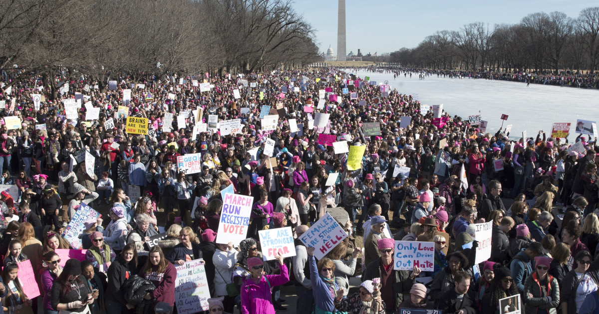 One year later, protesters reunite for 2018 Women's March
