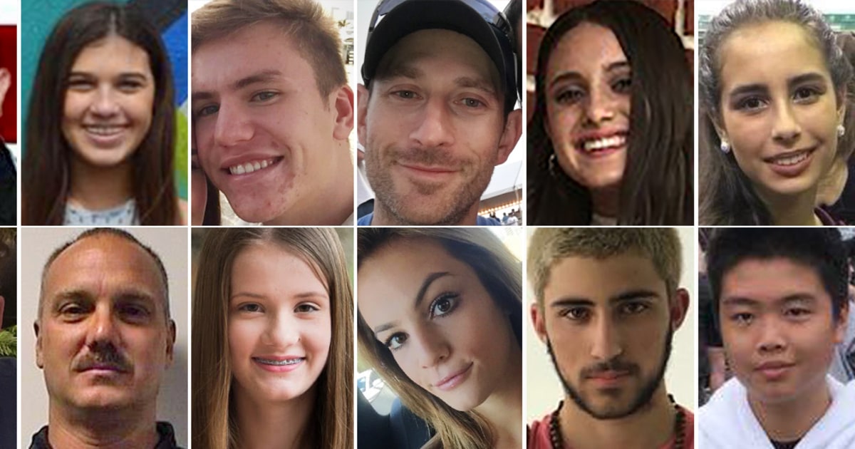 Florida School Shooting These Are The 17 Victims