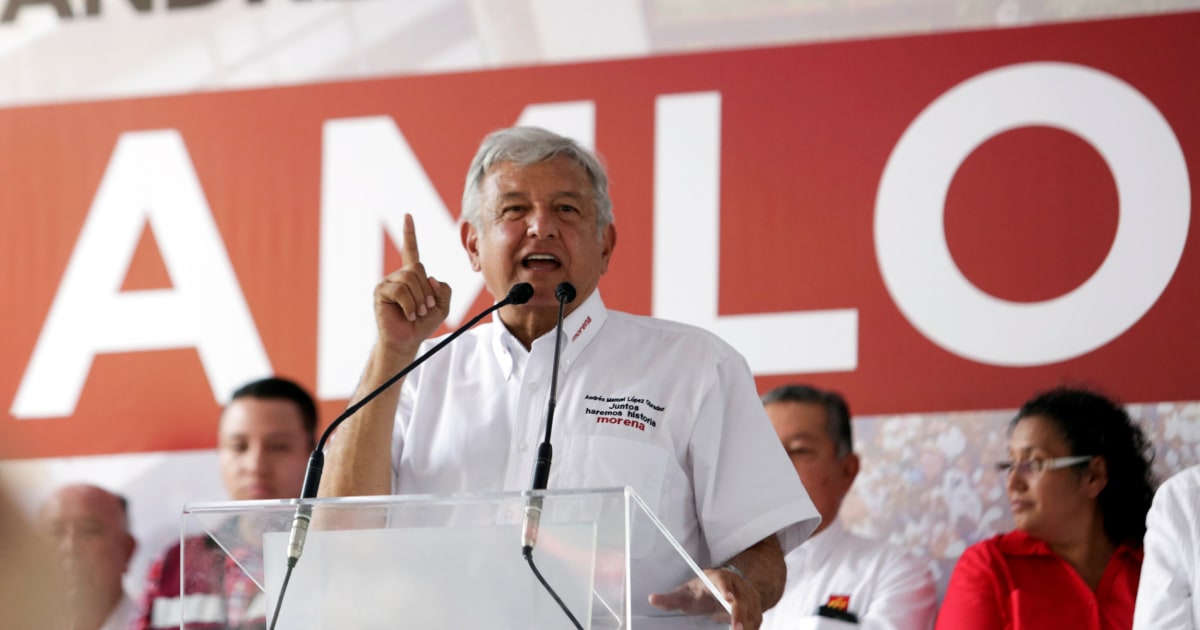 Mexico Leftist Presidential Candidate Andrés Manuel López Obrador Holds 11 Point Lead 1471