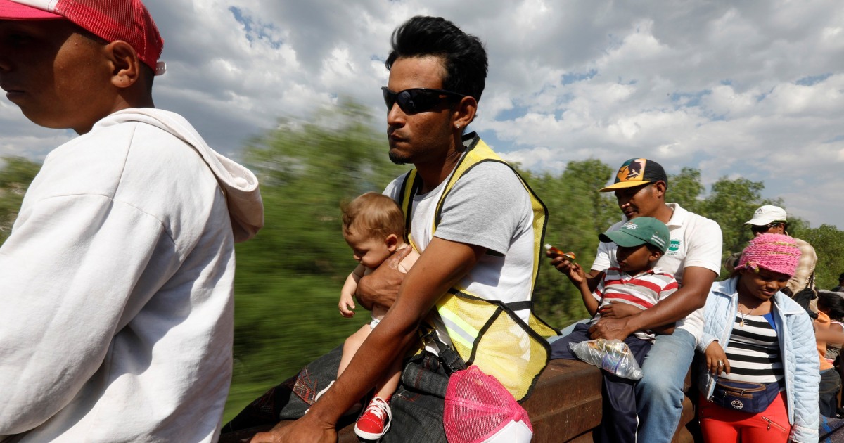 Follow The Migrant Caravan's Journey Through Mexico To The U.S. Border