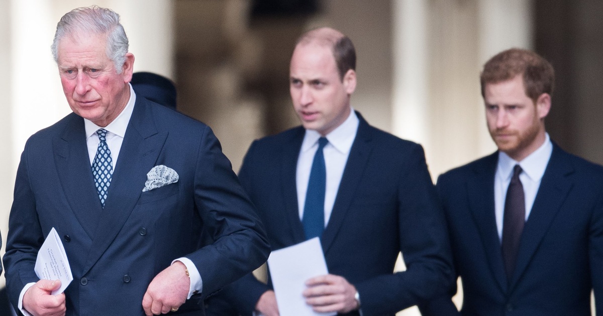 Popular Princes Harry and William overshadow Prince Charles