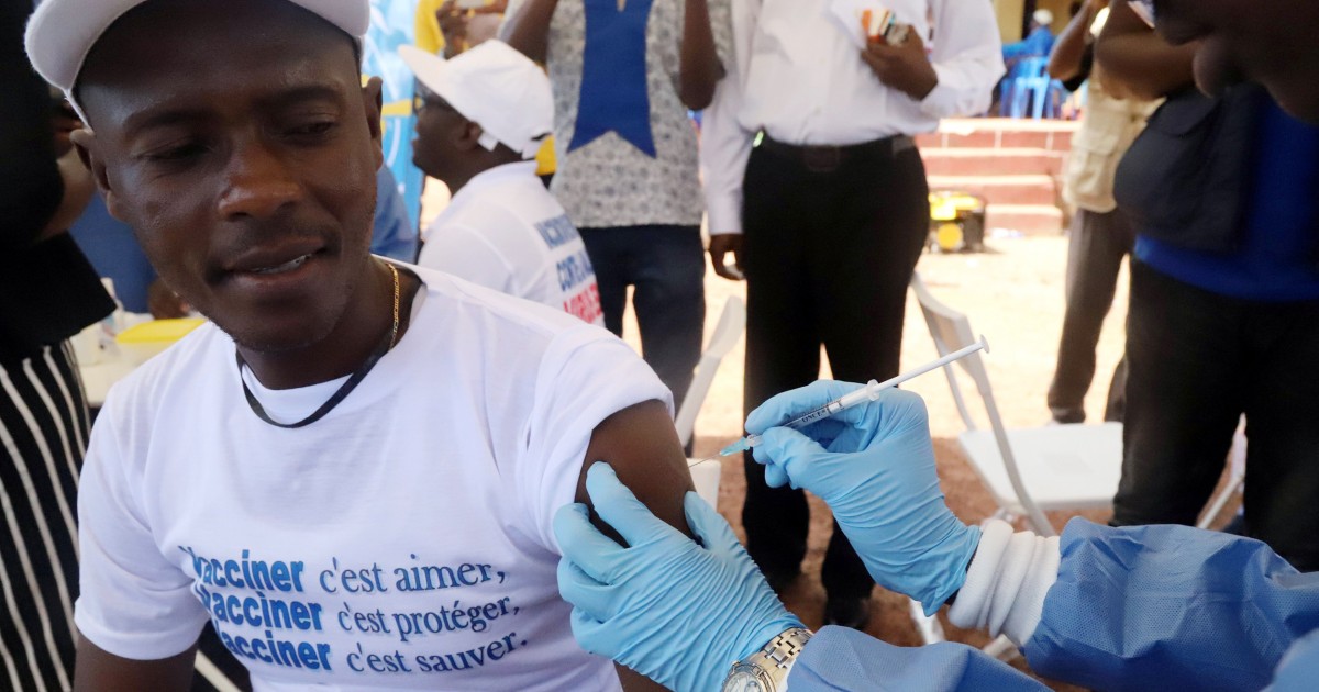 Congo starts vaccinating health workers against Ebola virus
