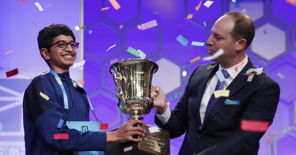 Texas teen wins largest Scripps National Spelling Bee