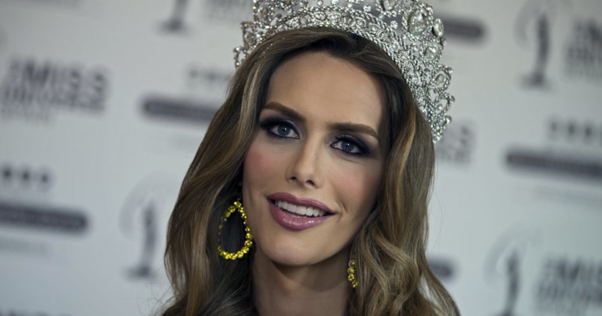 Transgender Miss Universe contender speaks up for trans kids