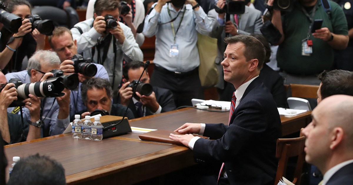 Facing intense GOP criticism, FBI's Strzok says personal views didn't