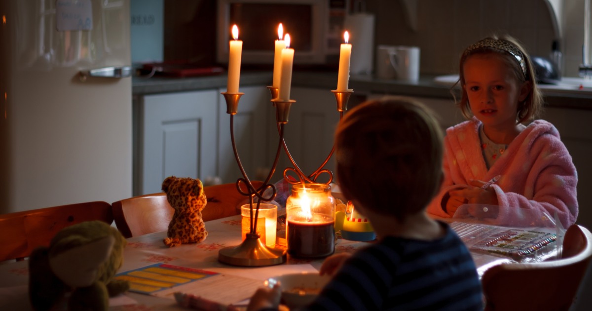 Power Outage Kit with Emergency Lantern for a Blackout at Home