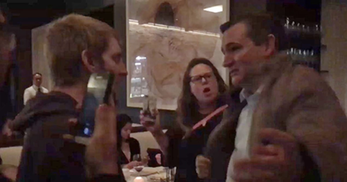 Ted Cruz, wife chased out of D.C. restaurant by anti-Kavanaugh protesters