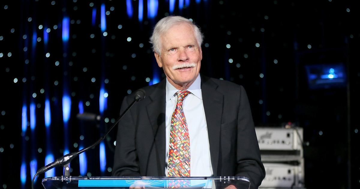 Ted Turner, millionaire broadcaster and owner of the Atlanta