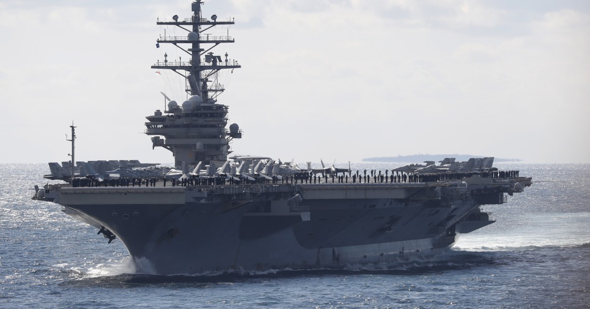 U.S. Navy helicopter crashes on USS Ronald Reagan in Asia, sailors hurt