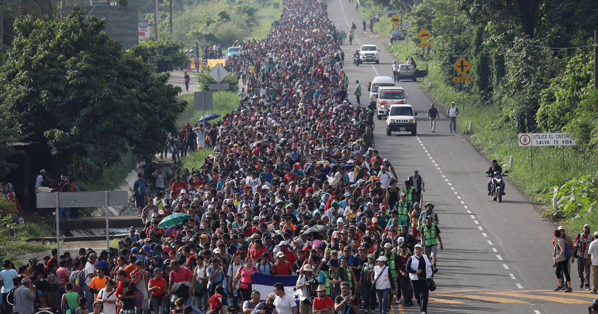 Pompeo accuses migrant caravan in Mexico of inciting violence for ...