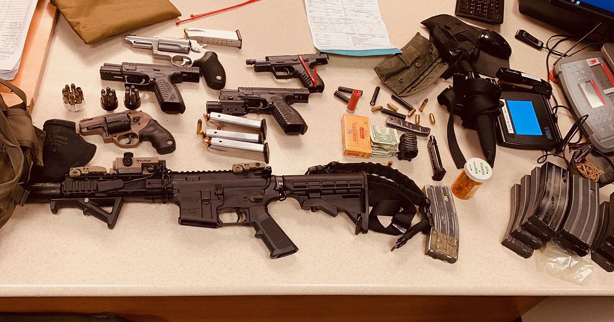 Arsenal of weapons found in truck of man passed out behind wheel in Florida