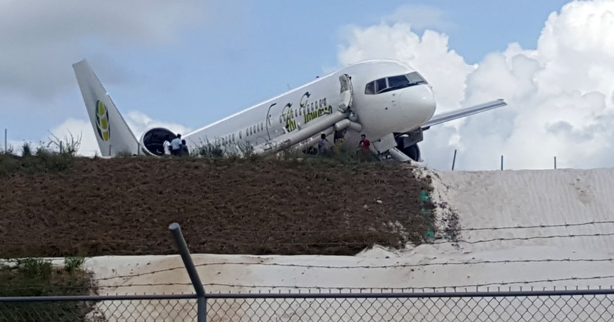 Fly Jamaica flight overshoots runway at Guyana airport