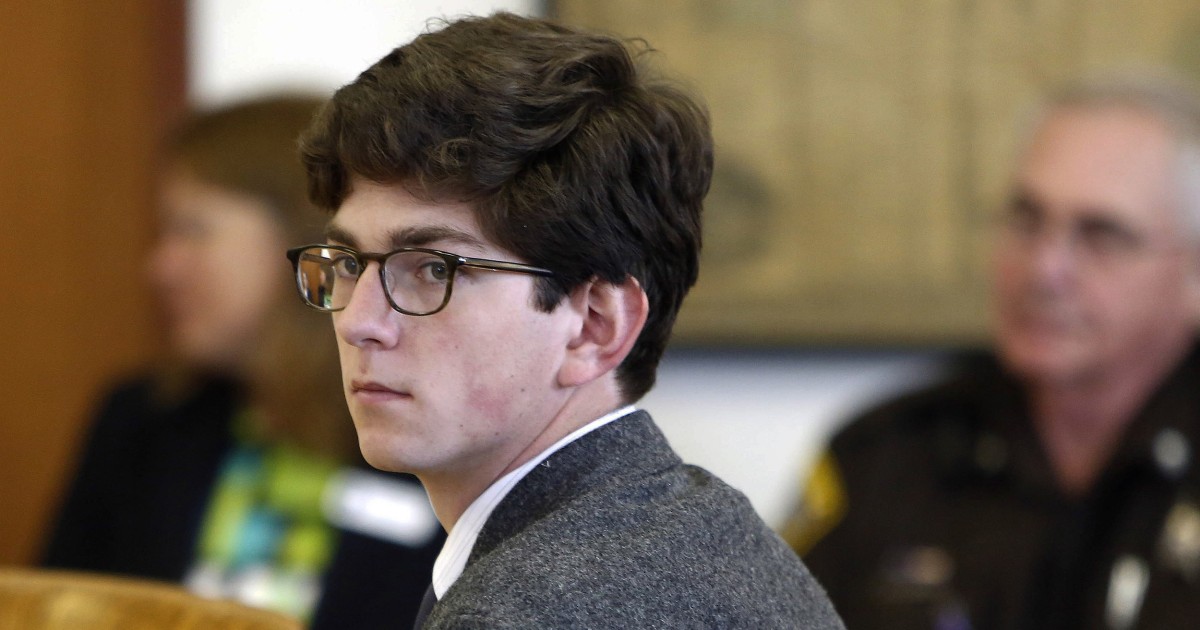 Judge Orders St Pauls School Sex Offender Owen Labrie To Jail After Christmas 9331