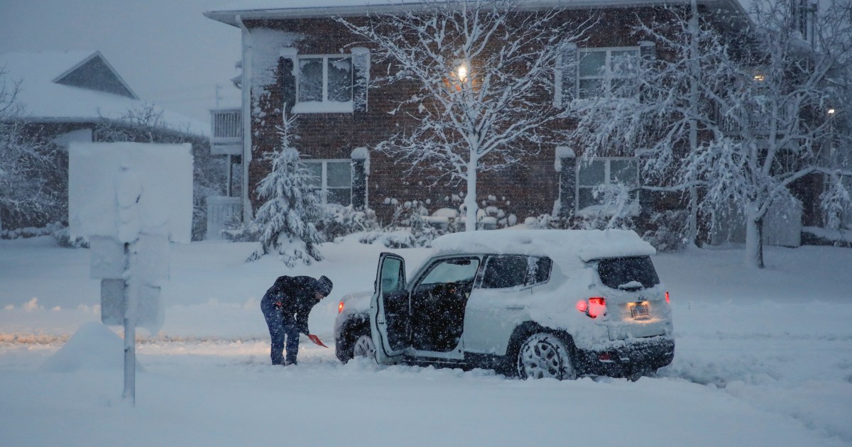 Snowstorm midwest 