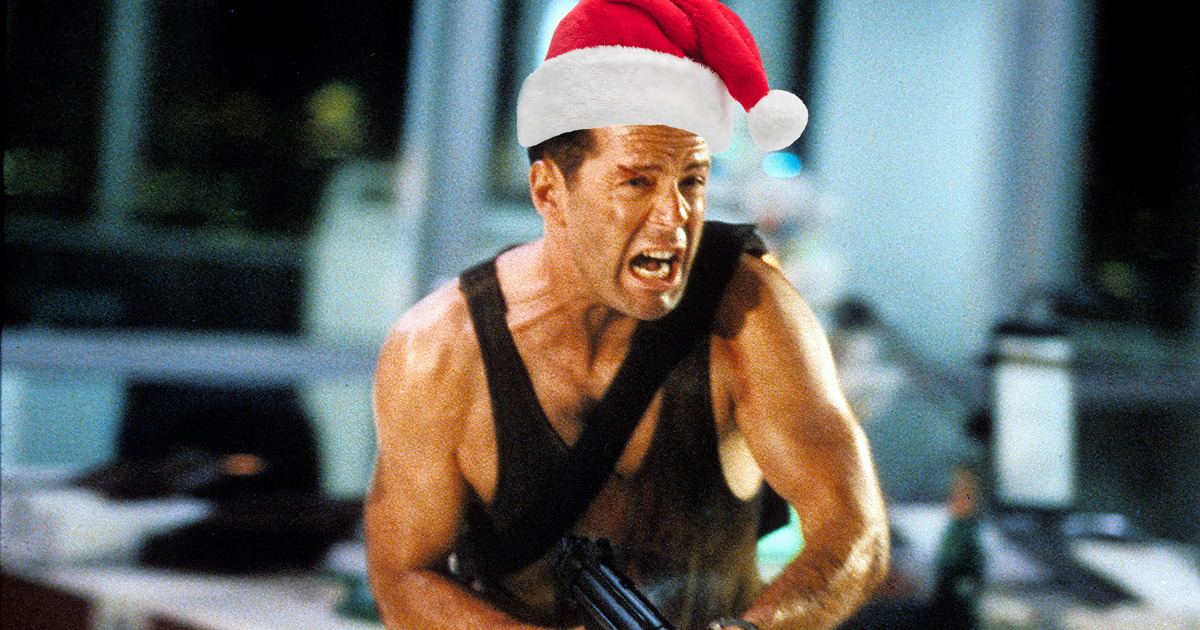 die hard christmas hat