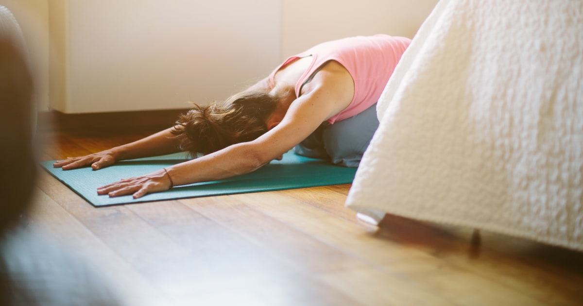 6 Yoga Poses That Will Help You Fall Sleep Faster