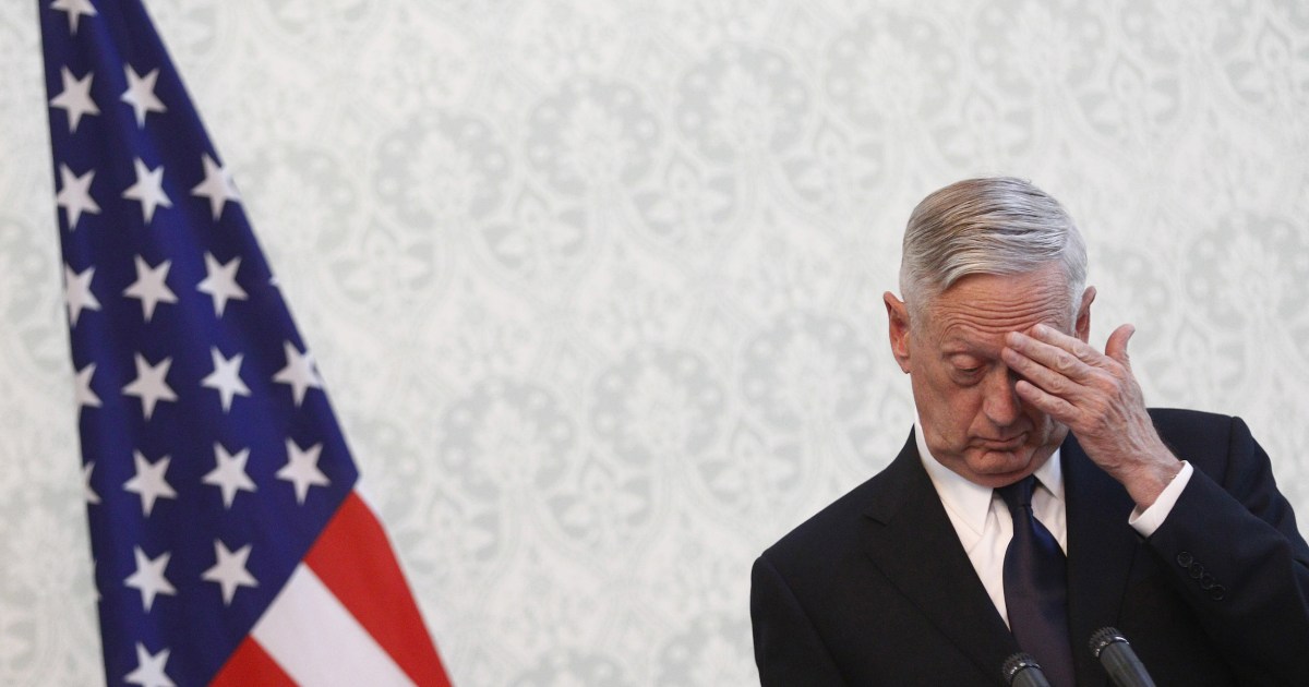 Mattis' resignation triggers bipartisan chorus of concern on Capitol Hill