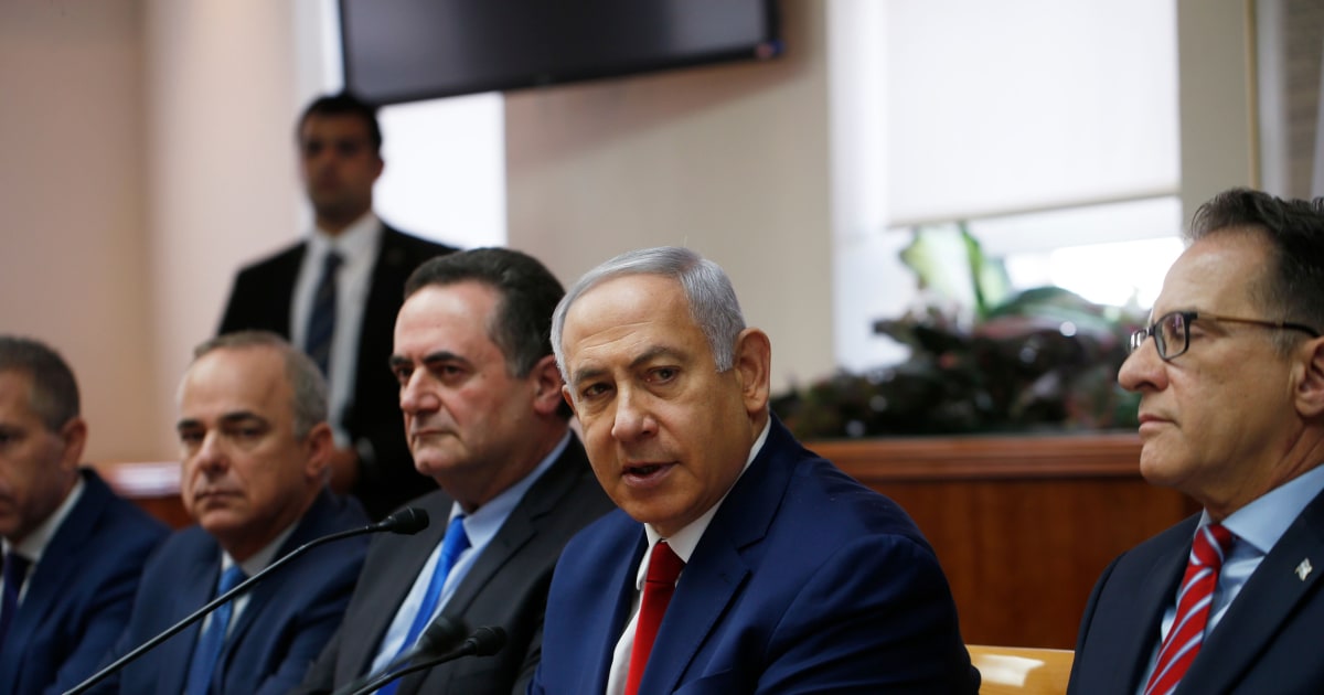 Israel to hold early election in April, Netanyahu spokesman says