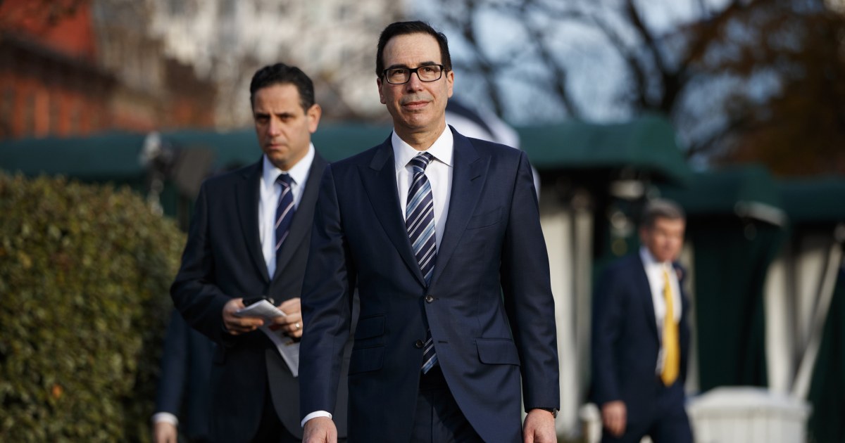 House Democrats now asking questions about Treasury Secretary Steven ...