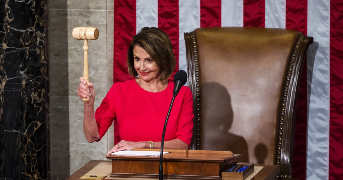 Pelosi Elected House Speaker For The Second Time