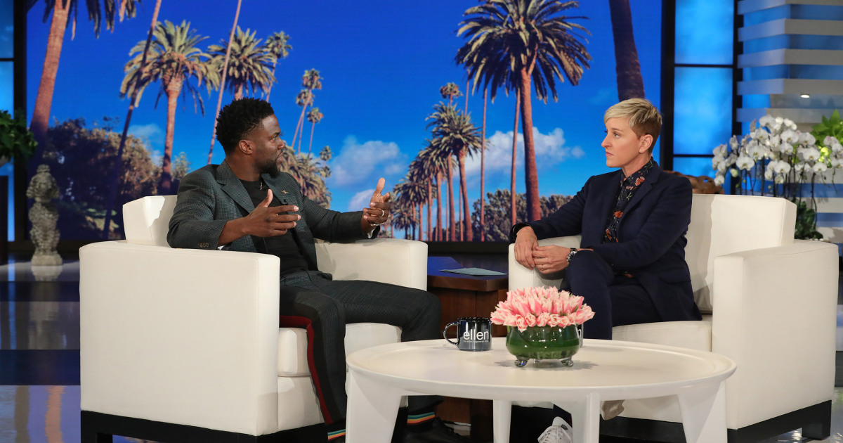 Ellen DeGeneres defends Kevin Hart, tries to win him back Oscars