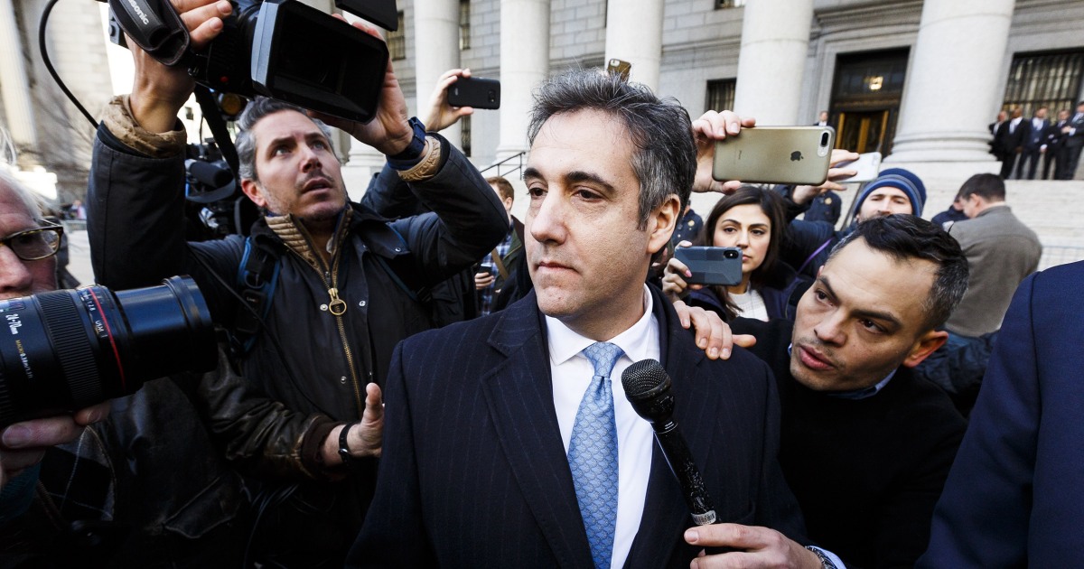 Former Trump lawyer Michael Cohen to testify publicly before Congress ...