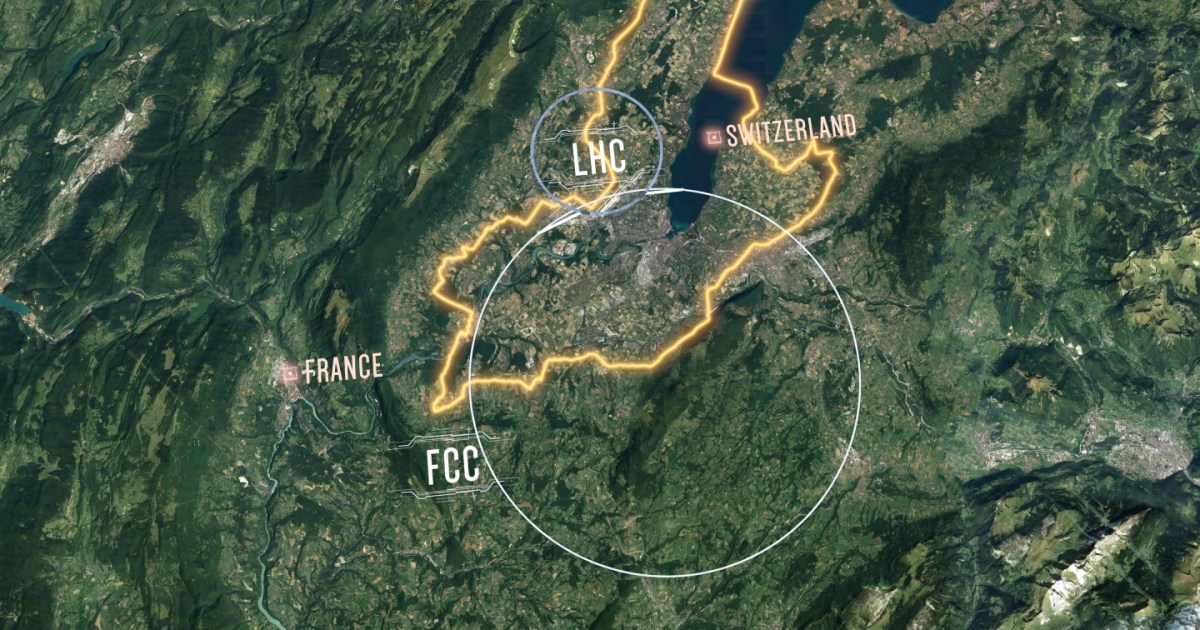 New atom smasher would be world's biggest by far