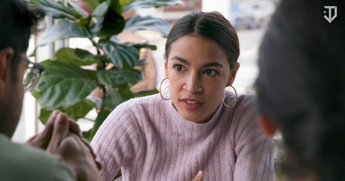 In new video Ocasio Cortez joins progressive effort to oust more
