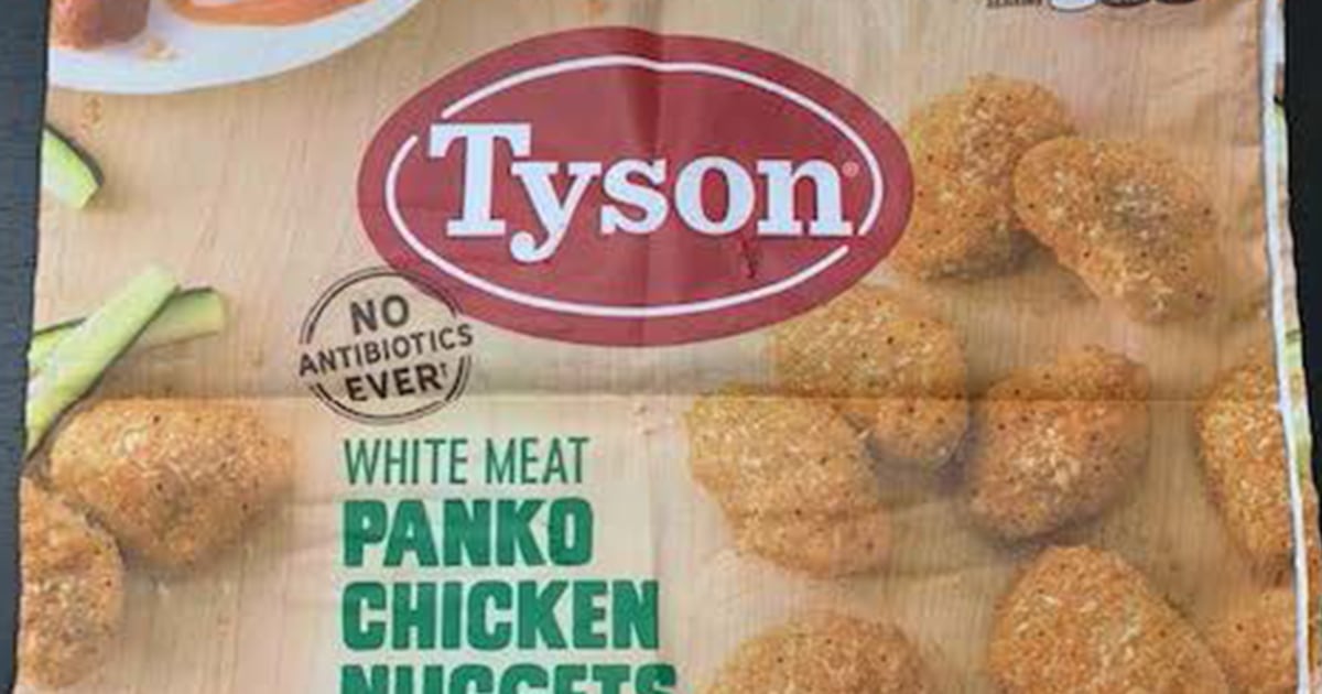 Tyson recalls 36,000 pounds of chicken nuggets that may contain rubber