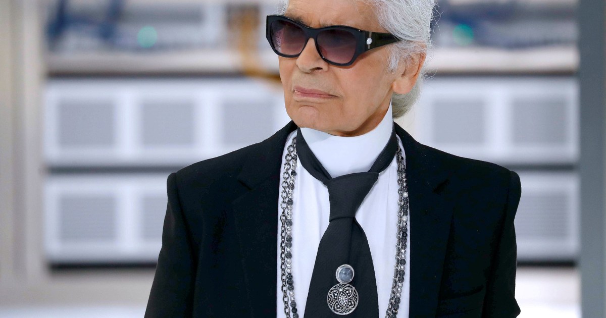 Chanel designer Karl Lagerfeld FINALLY reveals his age as 77 - and admits he  had no idea when he was born until his mother died
