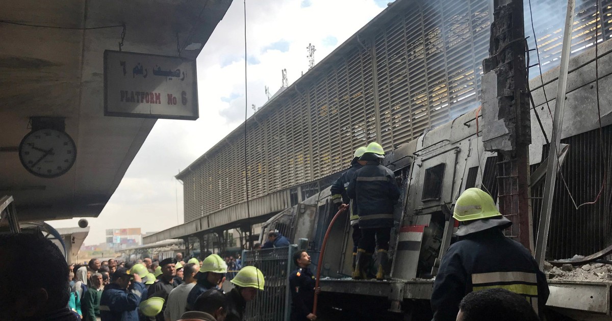Cairo train station fire kills at least 20, injures dozens