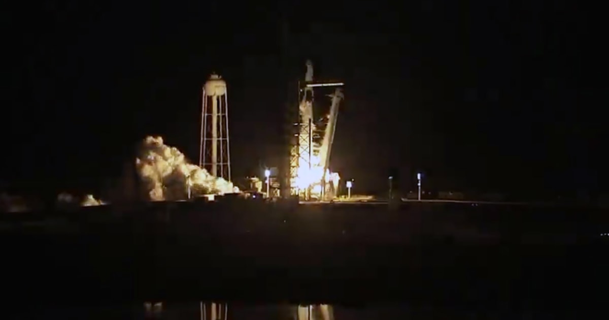 SpaceX launches Crew Dragon capsule on crucial test flight to the space ...