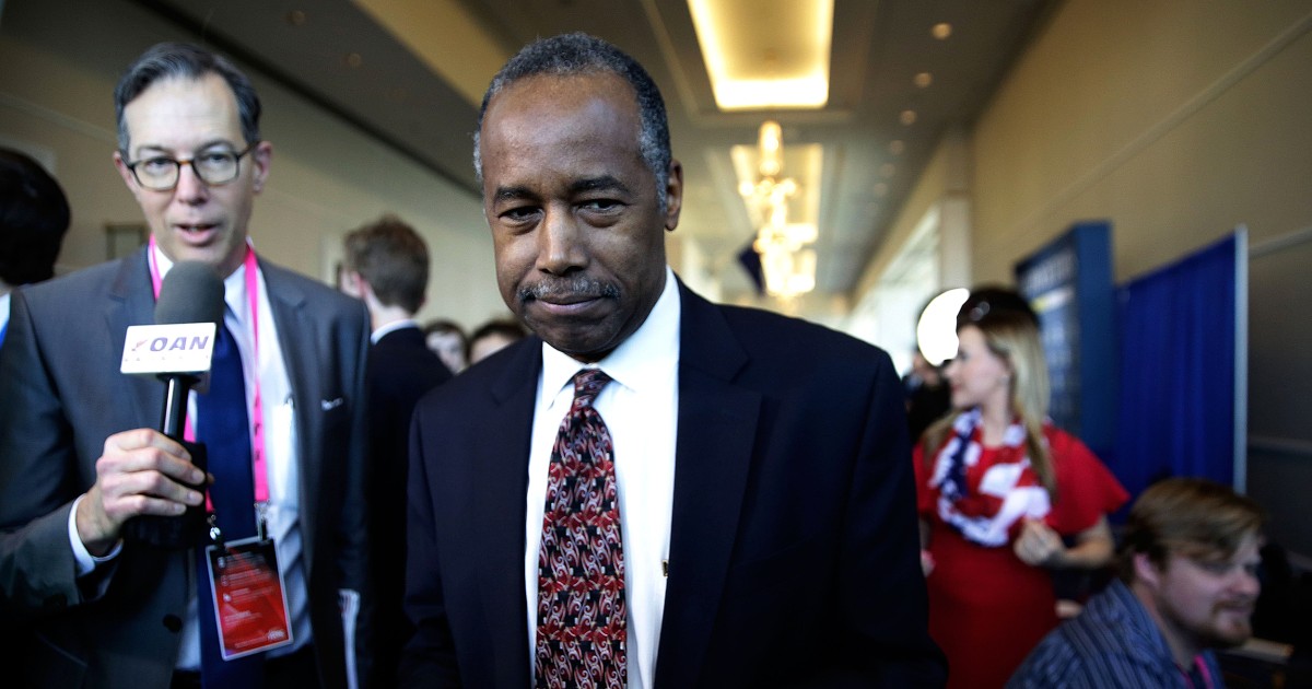 HUD Secretary Ben Carson has failed America's working families. They deserve better.