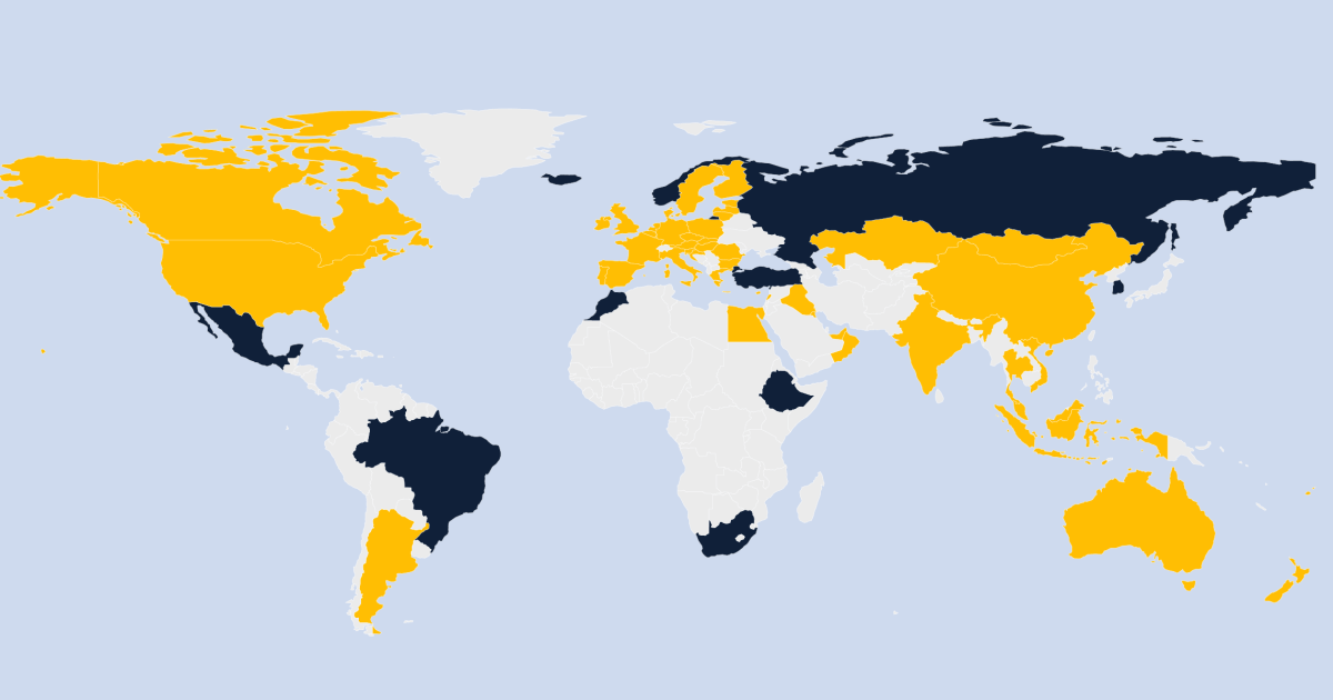 MAP: These are the countries that have grounded the Boeing 737 MAX 8