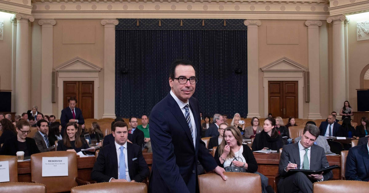 Mnuchin says he'll protect Trump privacy if taxes requested