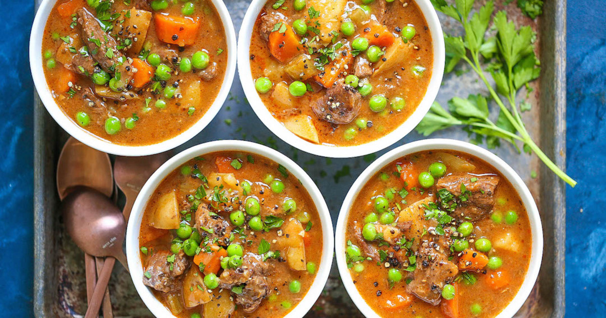 Slow Cooker Beef Stew - Damn Delicious