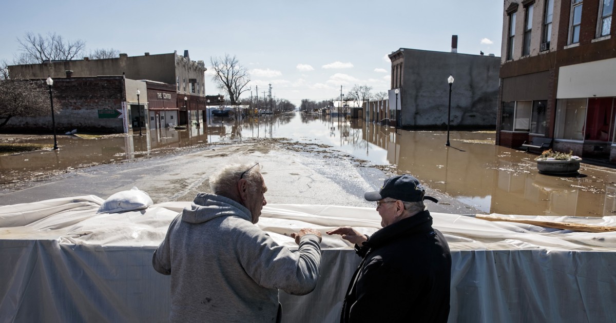 Midwest flooding inundates farms, rural towns to threaten livelihoods and futures