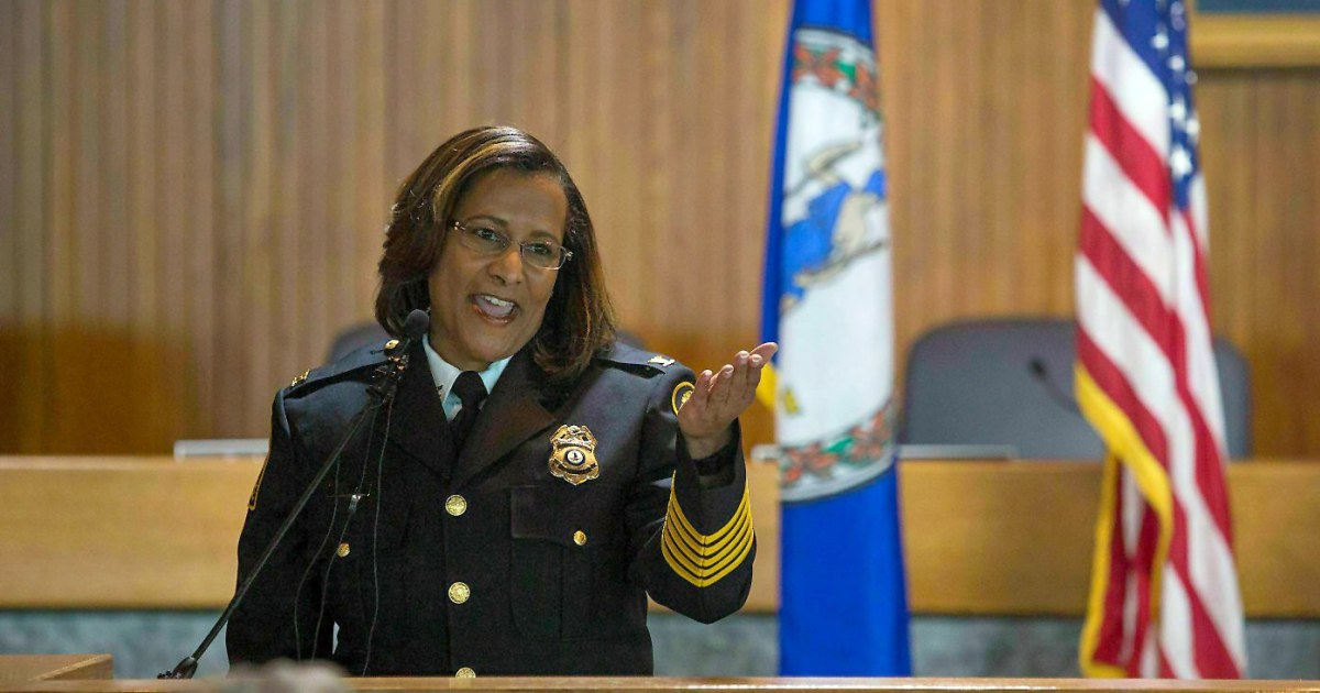 Virginia's first black female police chief says she was forced to resign