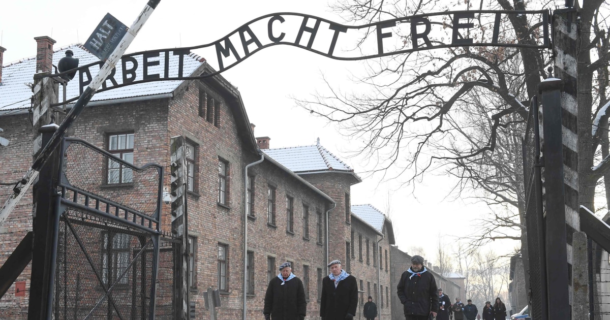 American man charged with trying to steal item from Auschwitz