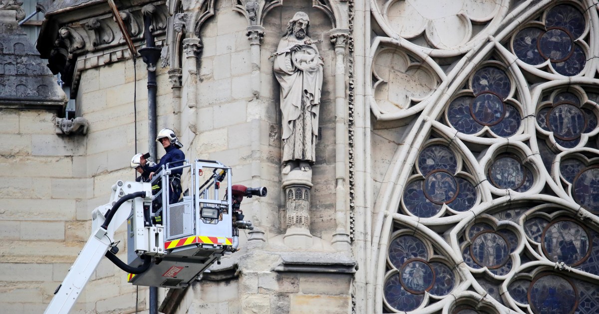 Paris's crumbling Notre-Dame Cathedral hopes wealthy Americans