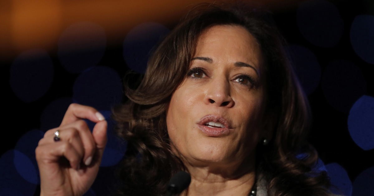 Kamala Harris says House should begin impeachment process of Trump