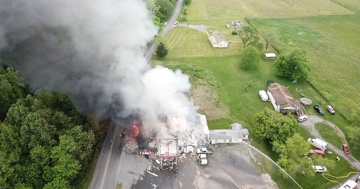 Search for victims after gas station explosion in Virginia turns up