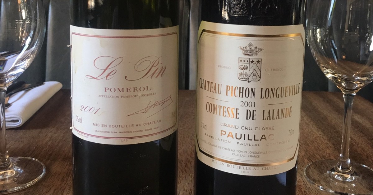 Restaurant accidentally serves $5,700 bottle of Bordeaux