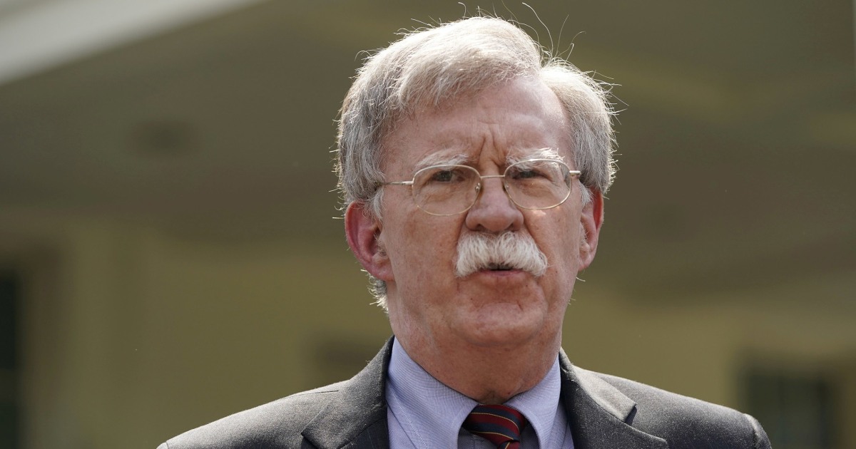 John Bolton says Iran is seeking nuclear arms