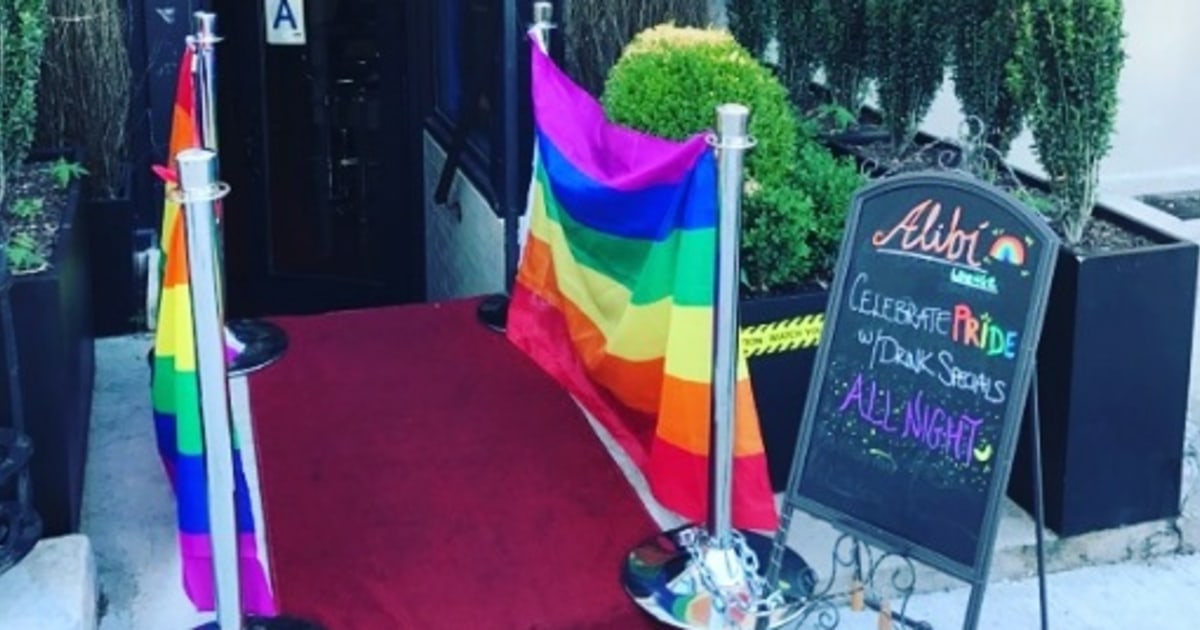 Rainbow flags set on fire outside New York City LGBTQ bar