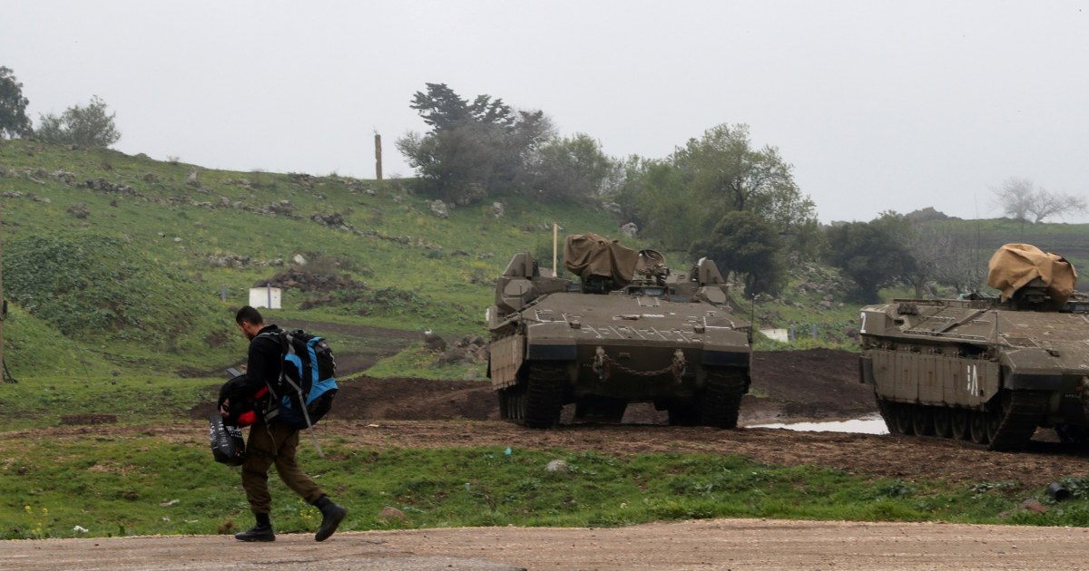 Israel strikes Syria after rockets fired at Golan Heights