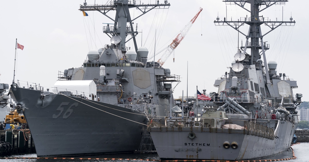 Trump 'not even sure' his team asked to hide the USS John McCain