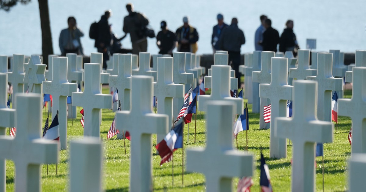 Last few remaining U.S. veterans thanked on 75th anniversary of DDay