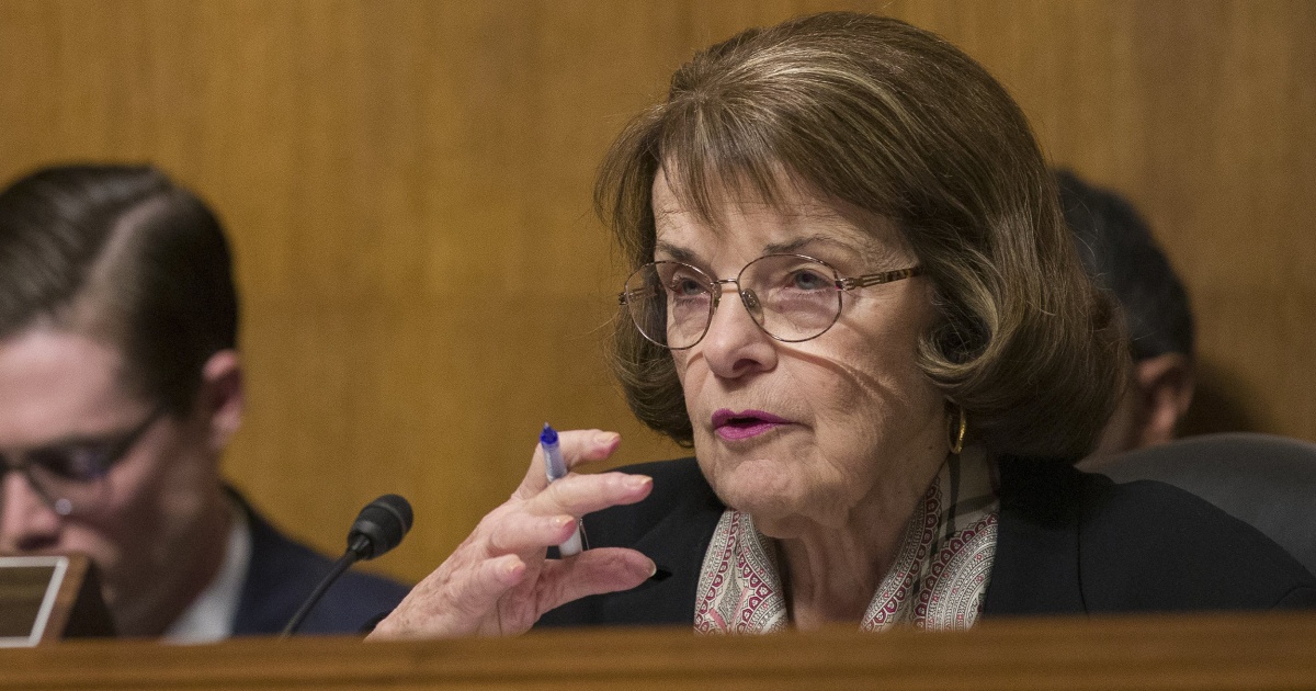 Feinstein says she's stepping down as top Democrat on Senate Judiciary Committee