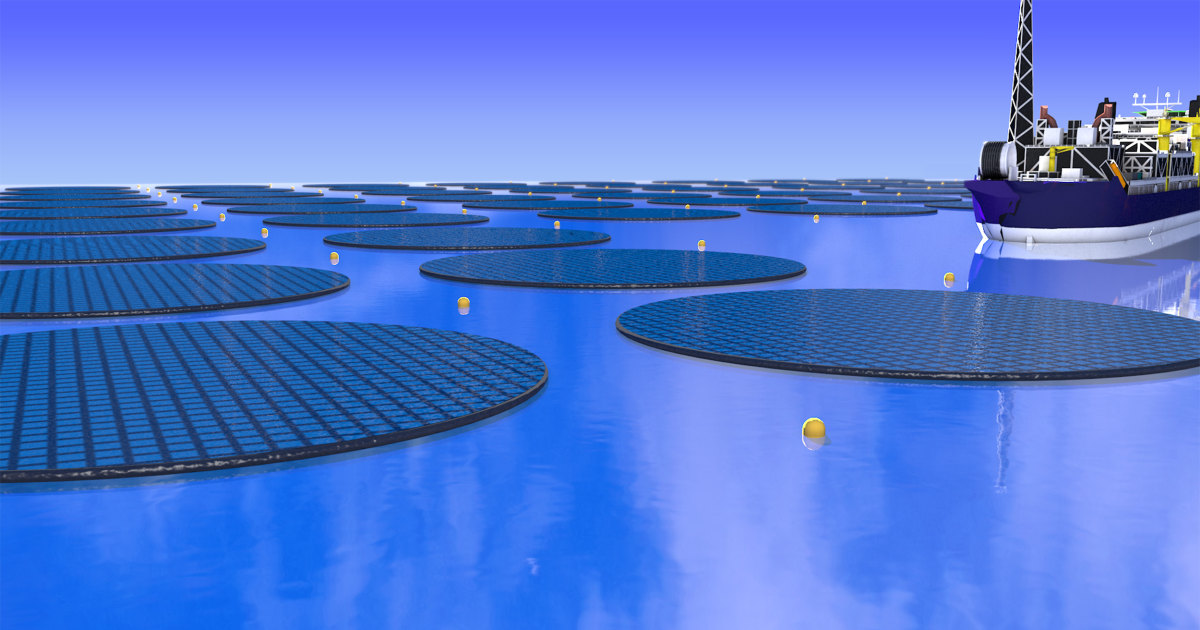 How floating solar farms could make fuel and help solve the climate crisis